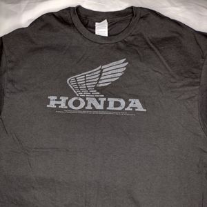 Black Honda Mens short sleeve T Shirt Sz Xl